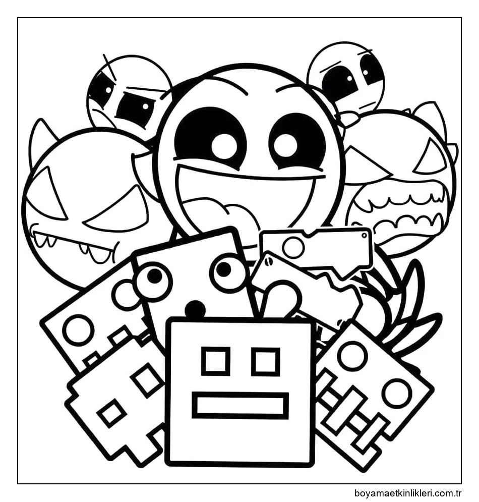 Geometry Dash çocuklar ücretsiz Görüntü