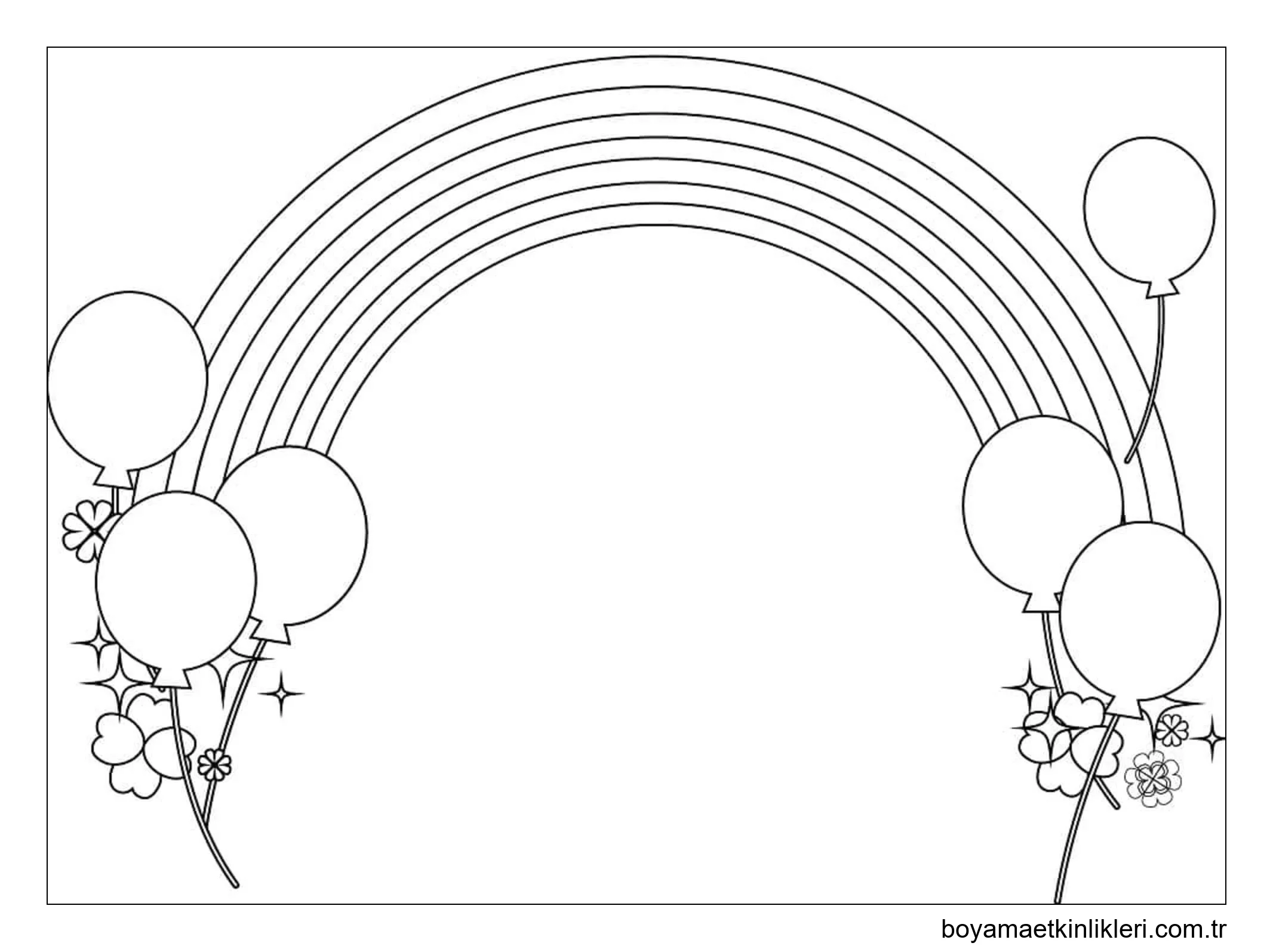 Gökkuşağı Balonları