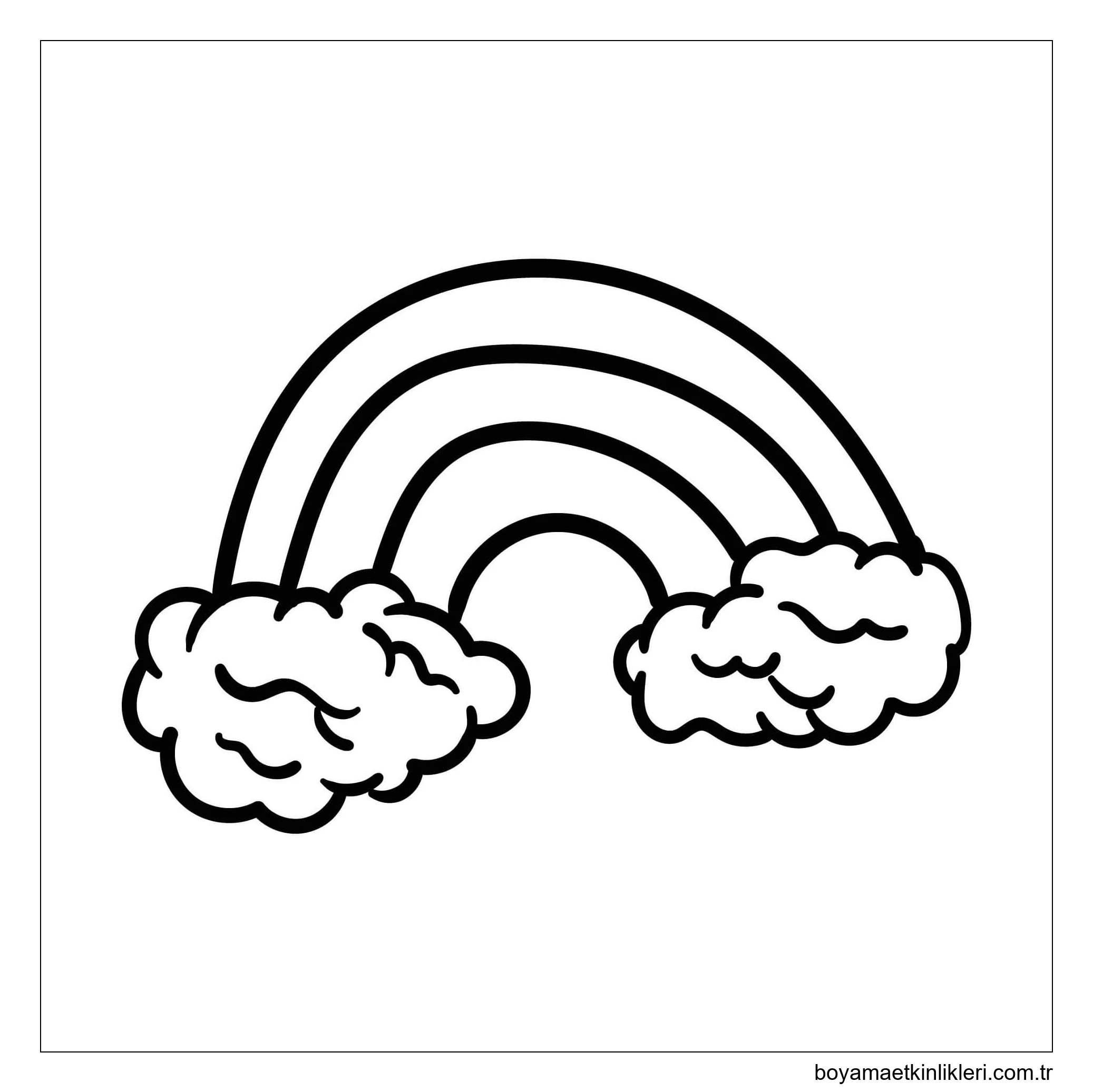 Gökkuşağı çizimi