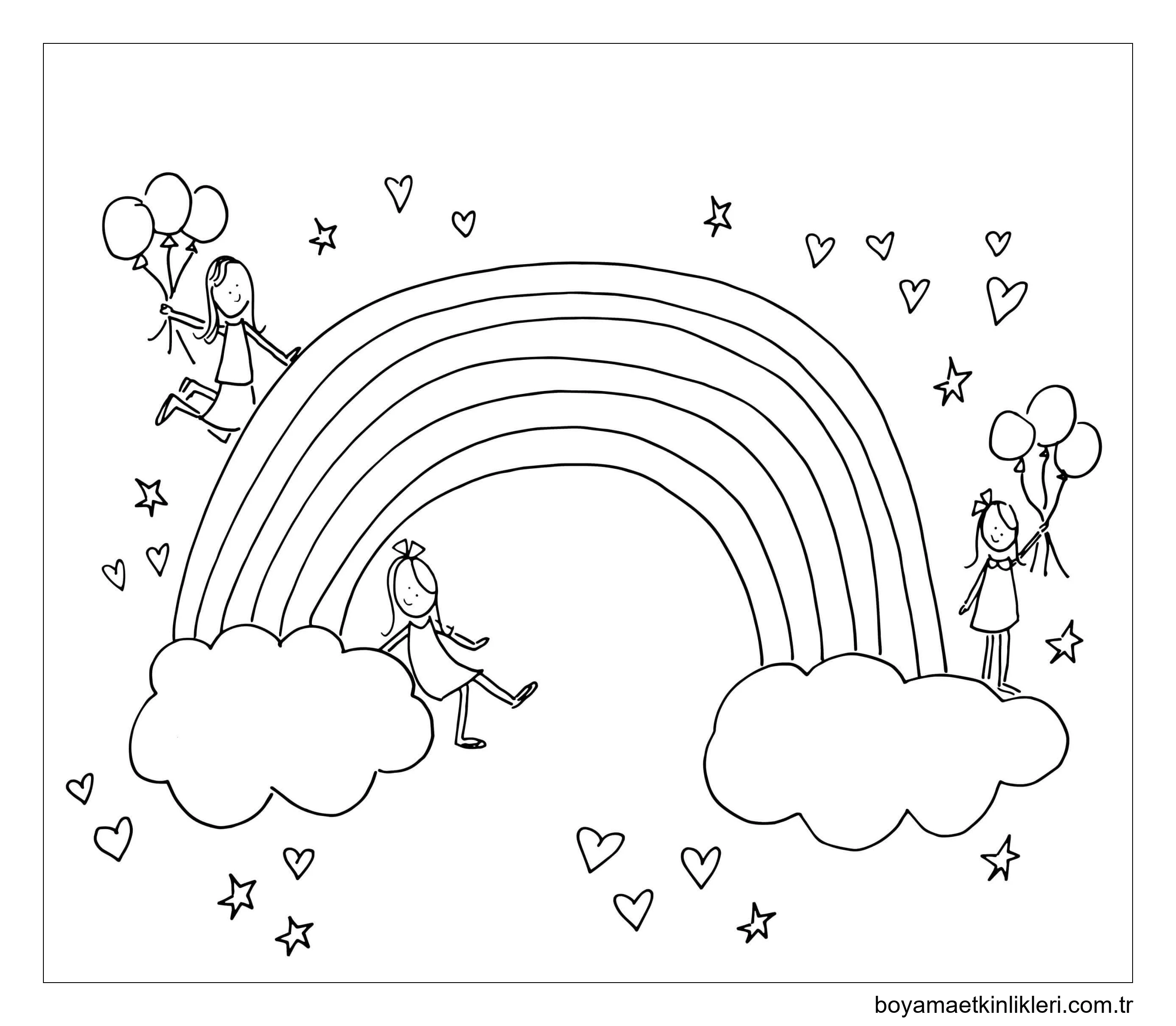 Gökkuşağı ile Periler