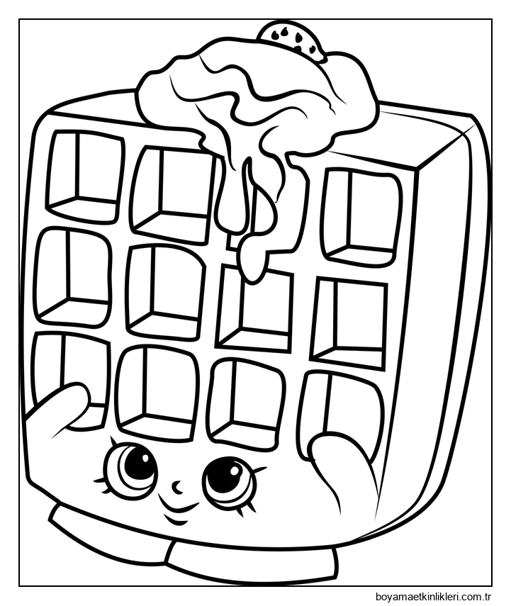 Gülümseyen Waffle Sue