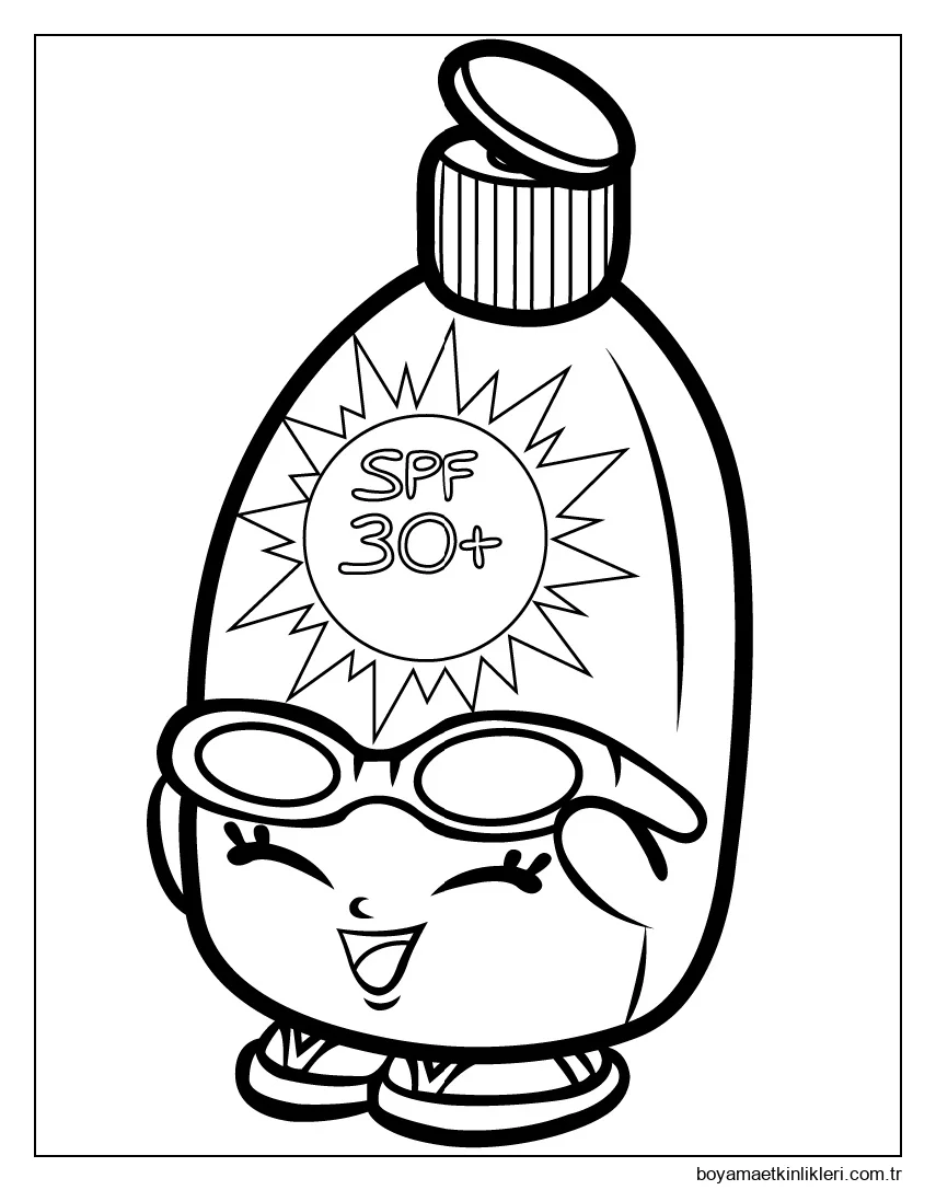 Güneşli Ekran Shopkin