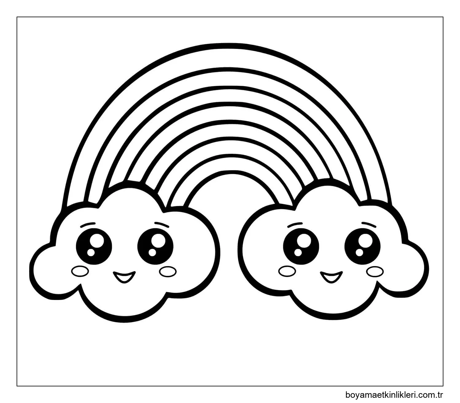 Güzel Bulutlarla Gökkuşağı