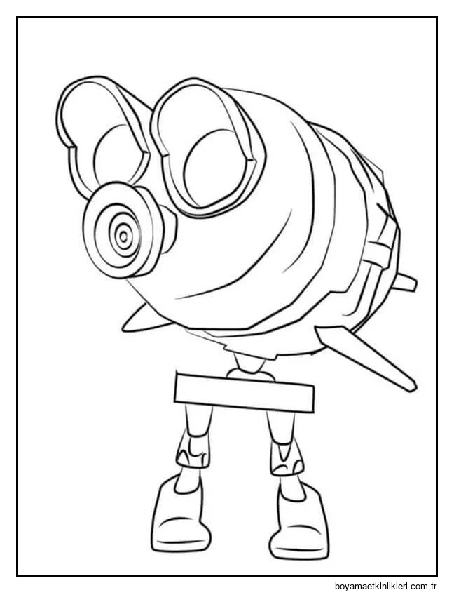 İki Ayaklı Garip Bir Yaratık