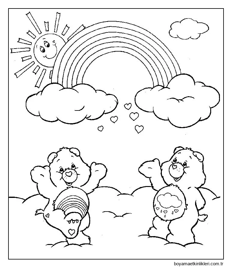 İki Ayı ve Gökkuşağı