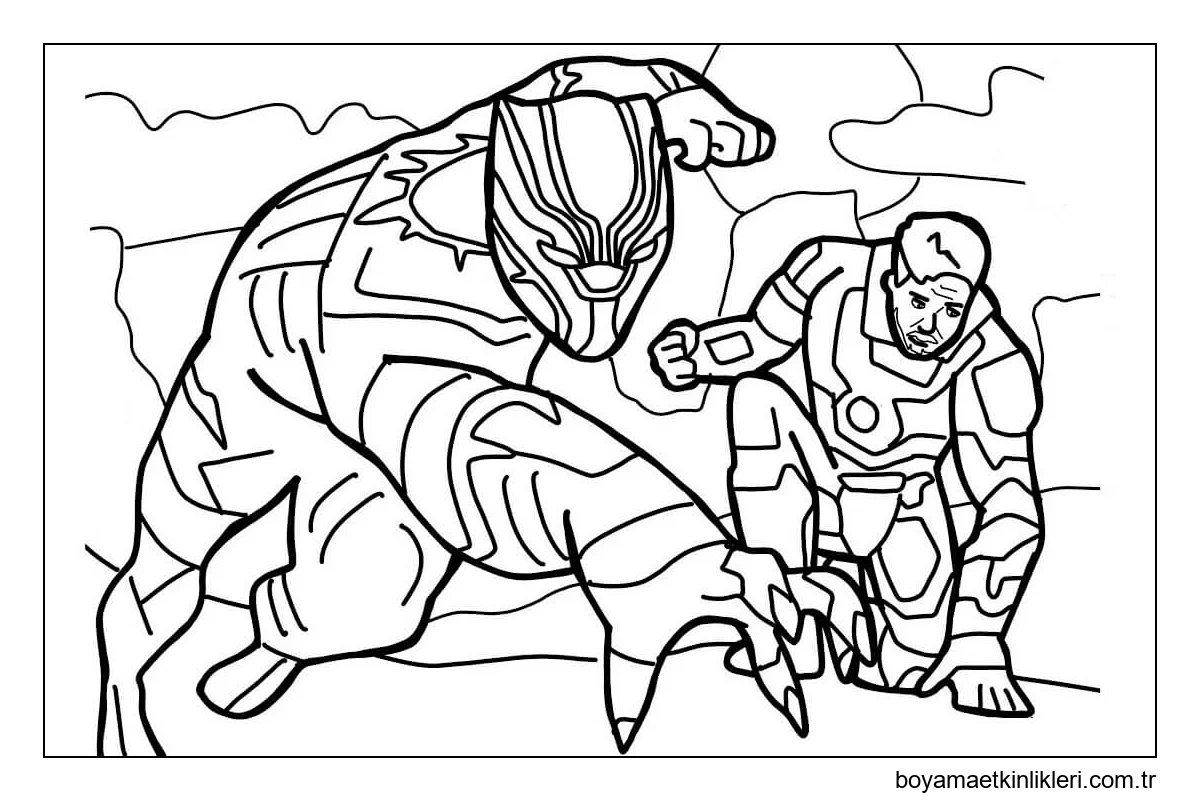 Kara Panter ve Demir Adam