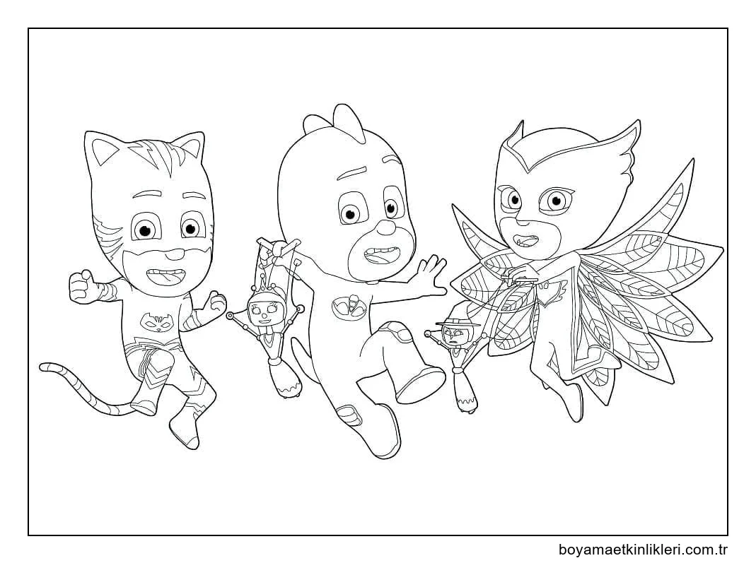 Karakte pijamaskeliler