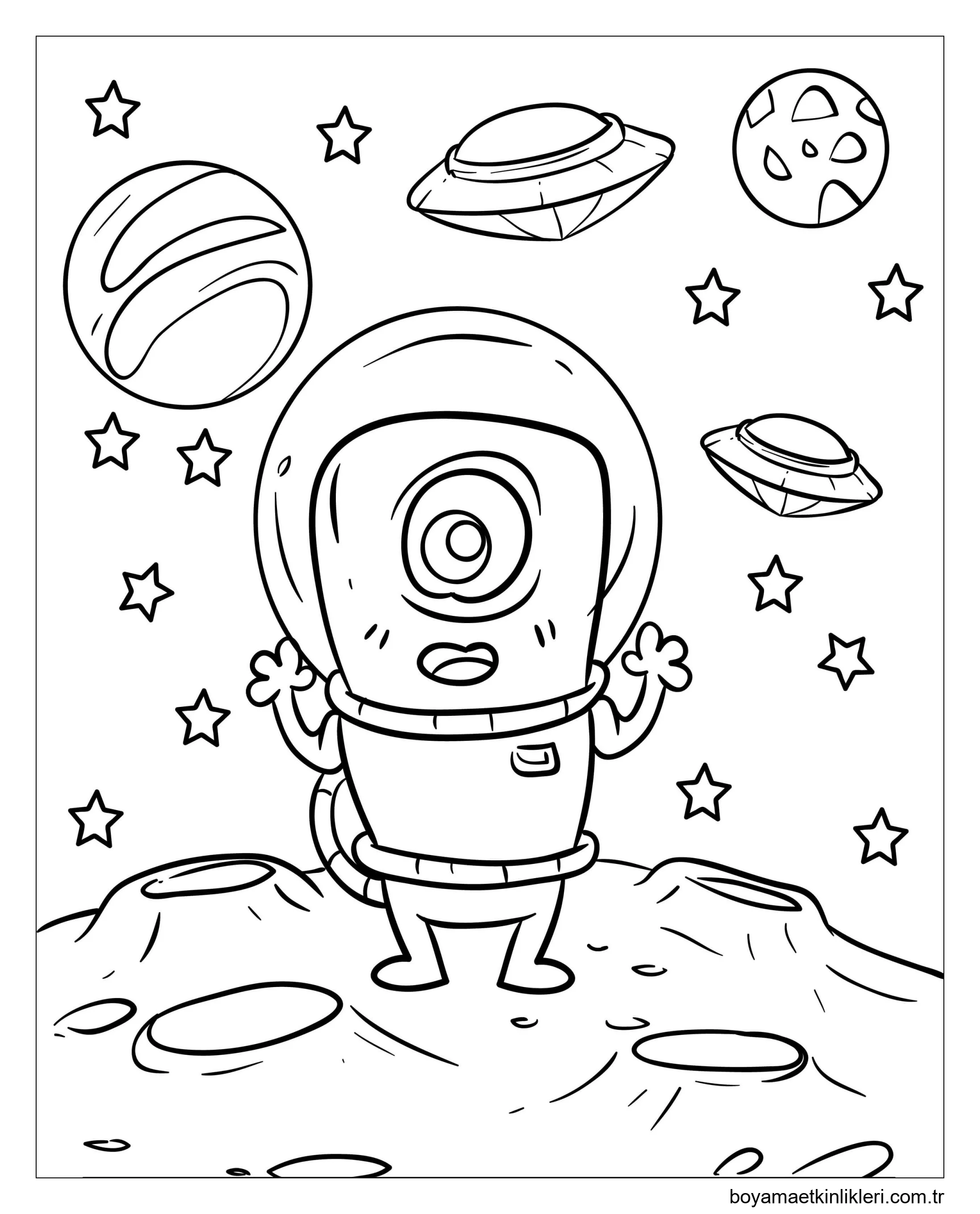 Karikatür Uzay
