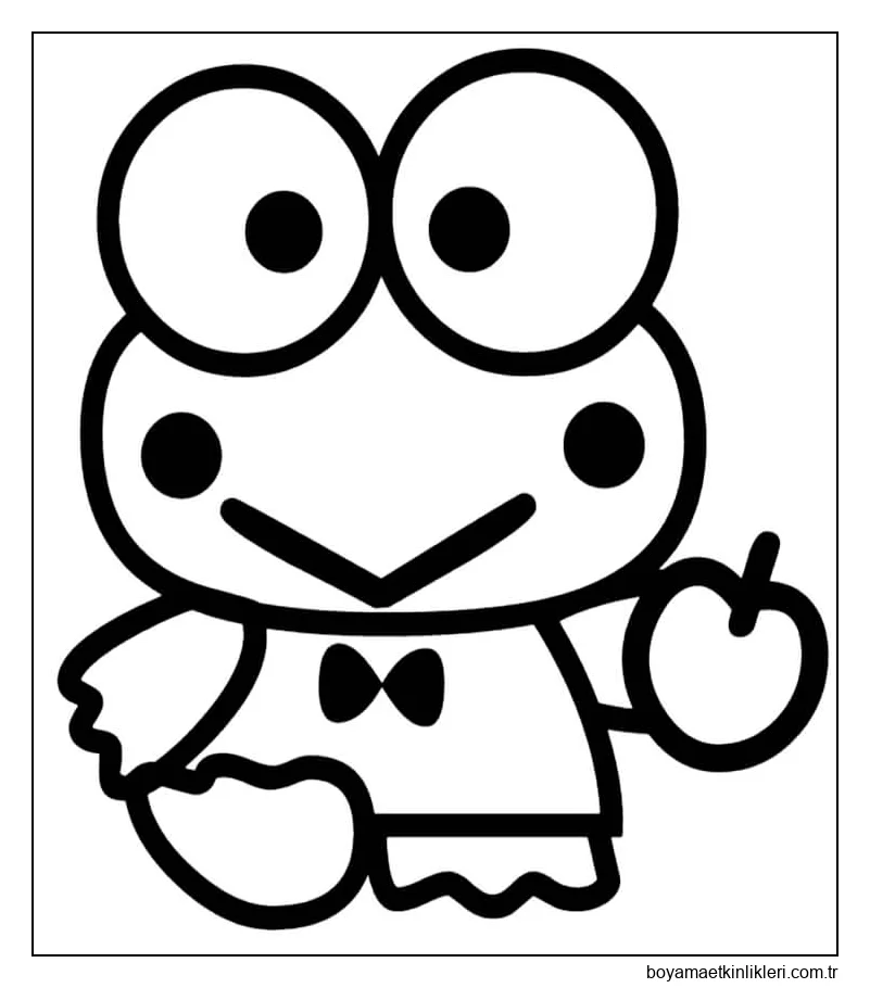 Keroppi'yi kolayca çizin