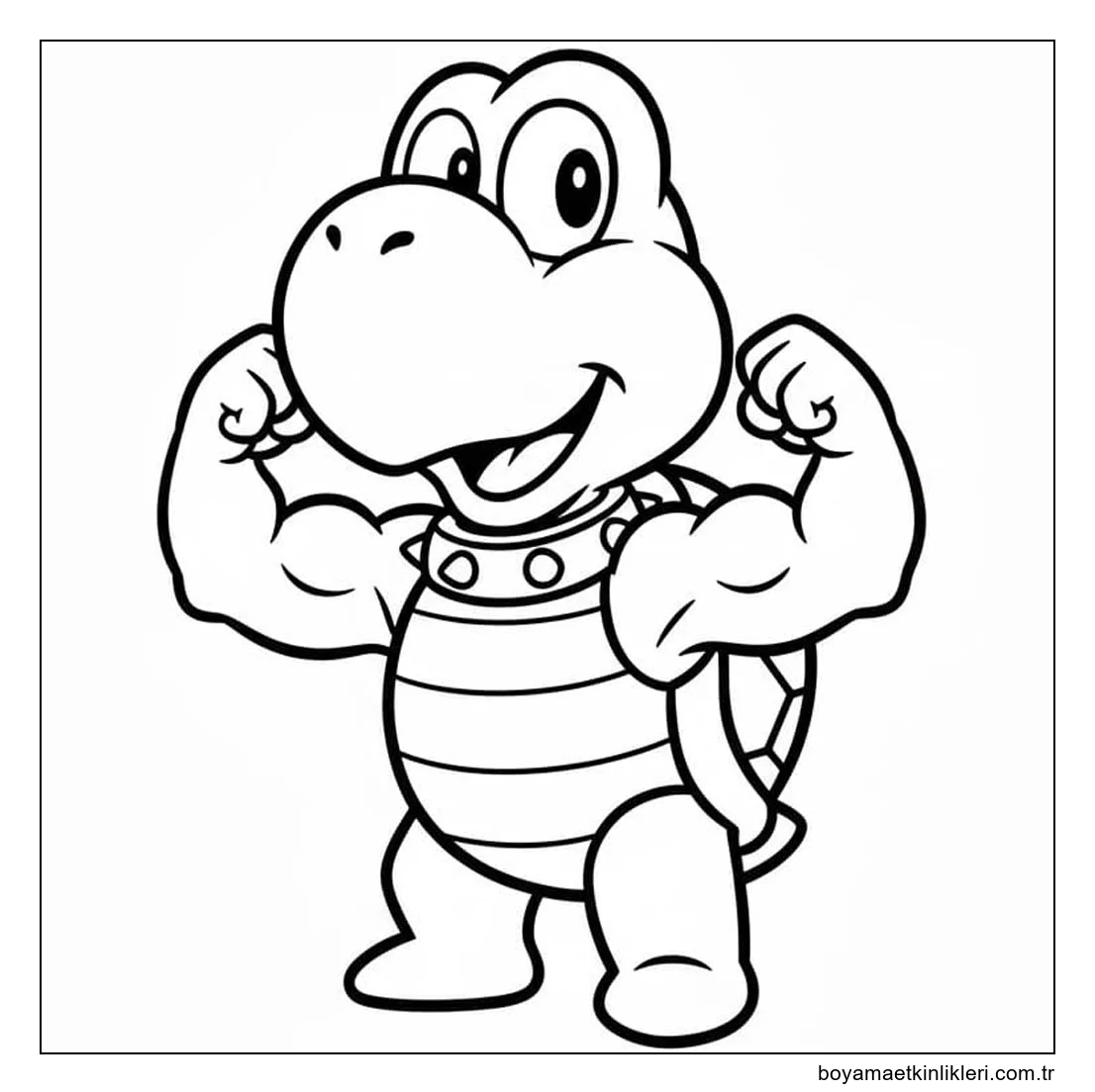 Kolay Koopa Troopa Çizim