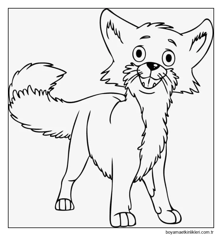 Komik Tilki Gülümseyen