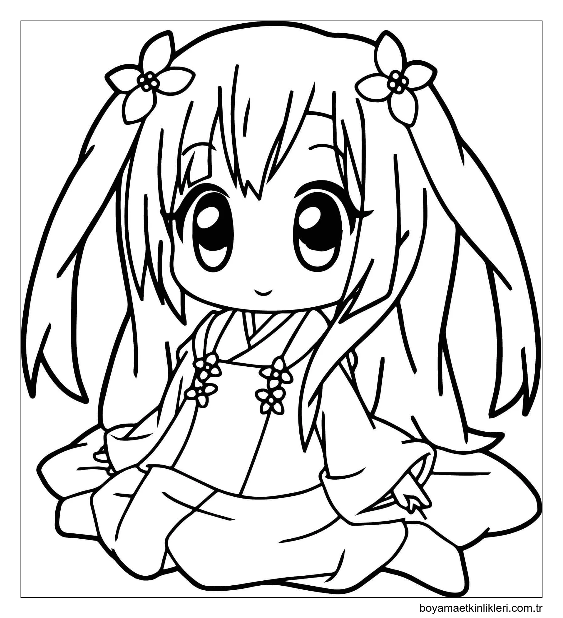 Küçük Anime Kız Kawaii