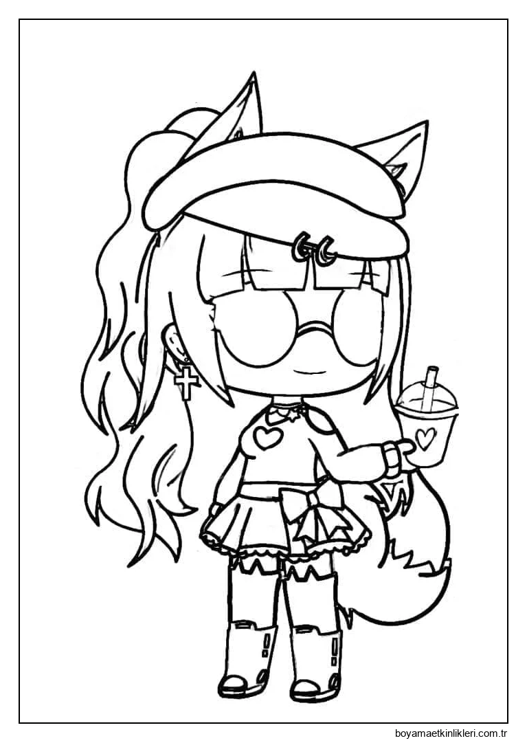 Küçük kız Gacha Life