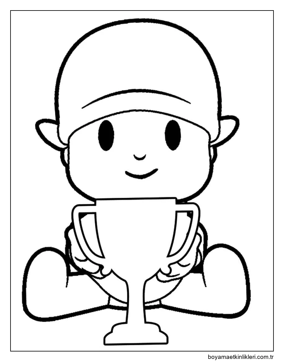 Kupayla Oturan Pocoyo