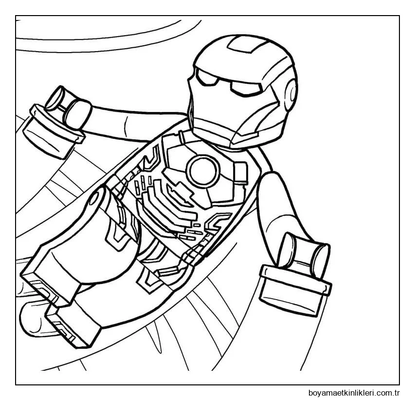 Lego Demir Adam Uçan