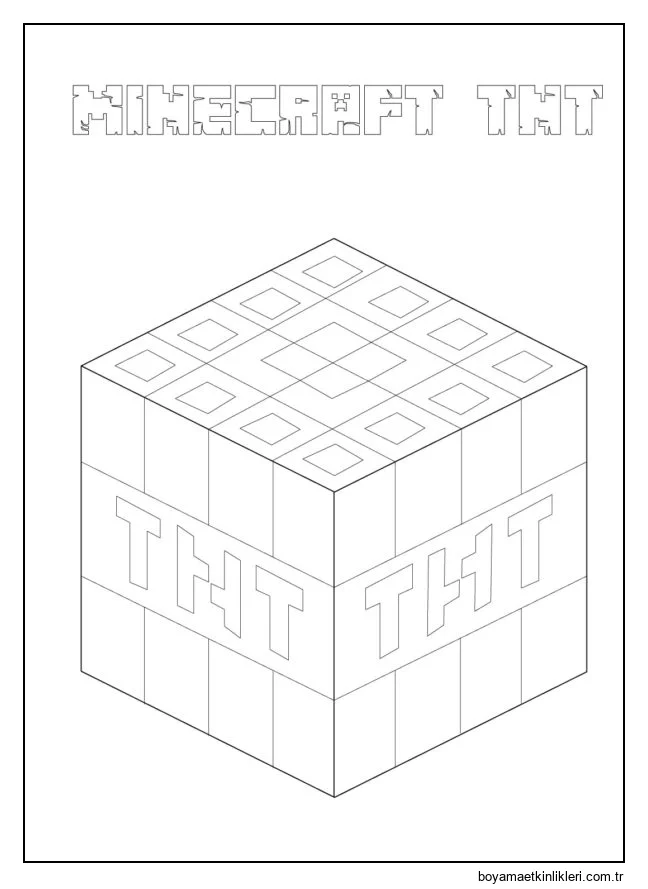 Minecraft'ta TNT patlayıcıları