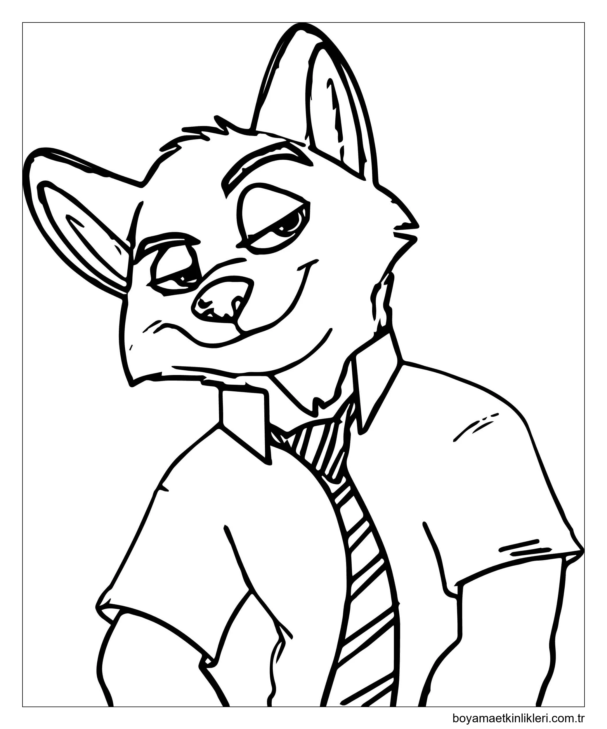 Nick Wilde Gülümseyerek