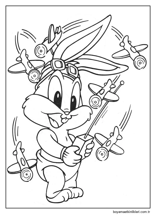 Oyuncak Uçaklarla Oynayan Bebek Böcekler