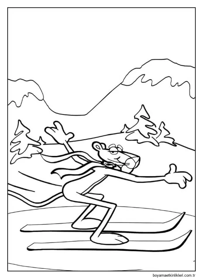 Pembe Panter buz Pateni