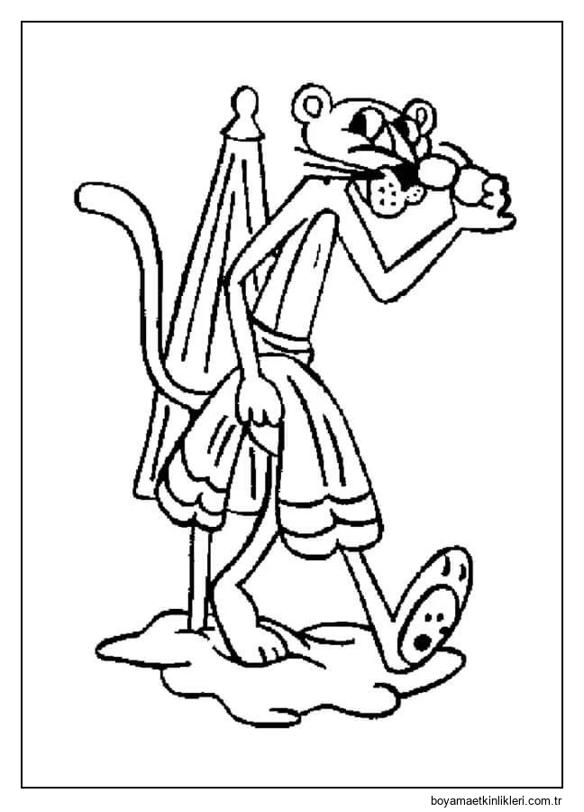 Pembe Panter Çizimi