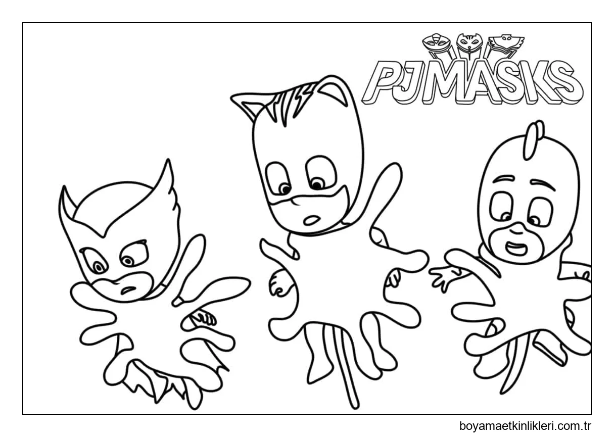 Pijama maskesi duvara yapıştı