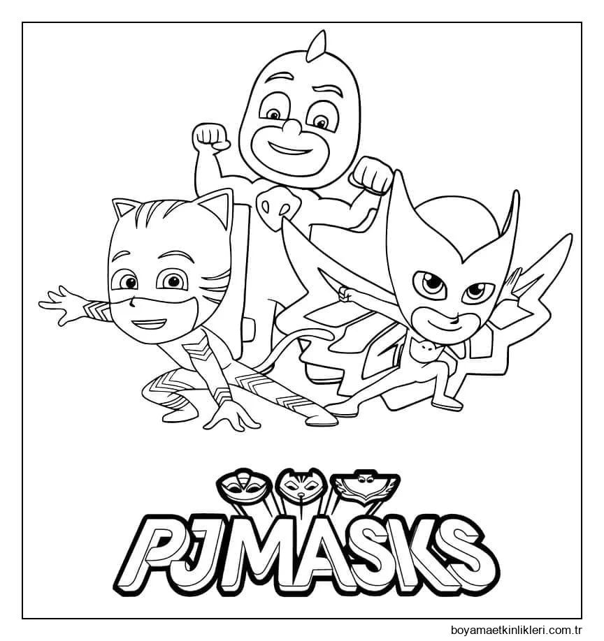 Pijamaskeliler Yazdırılabilir