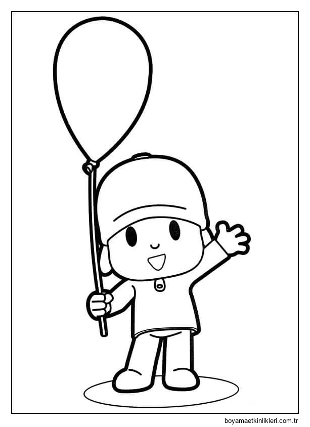 Pocoyo Eğlenceli Tutma Balonu