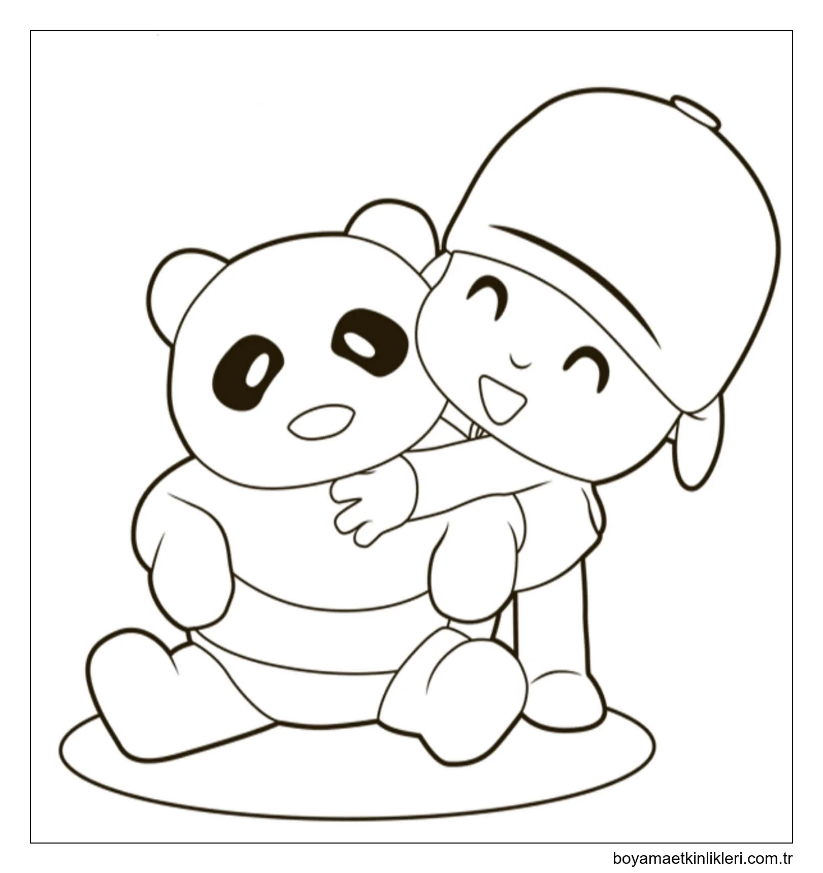 Pocoyo Sarılma Panda