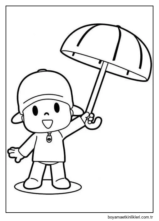 Pocoyo Tutma Şemsiyesi