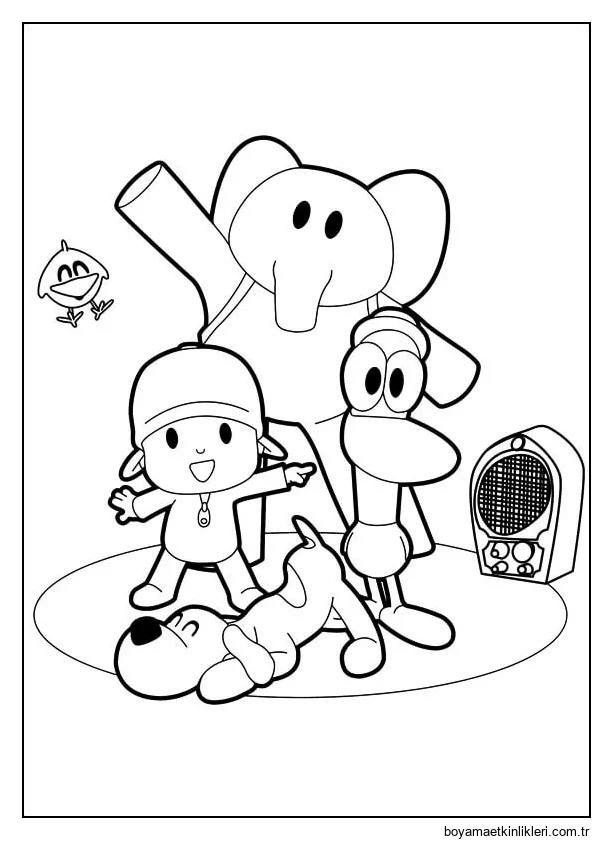 Pocoyo ve Arkadaşlar Sevimli