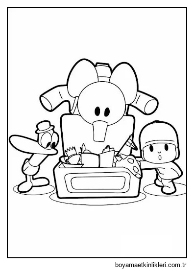 Pocoyo ve Arkadaşları Şaşırdı