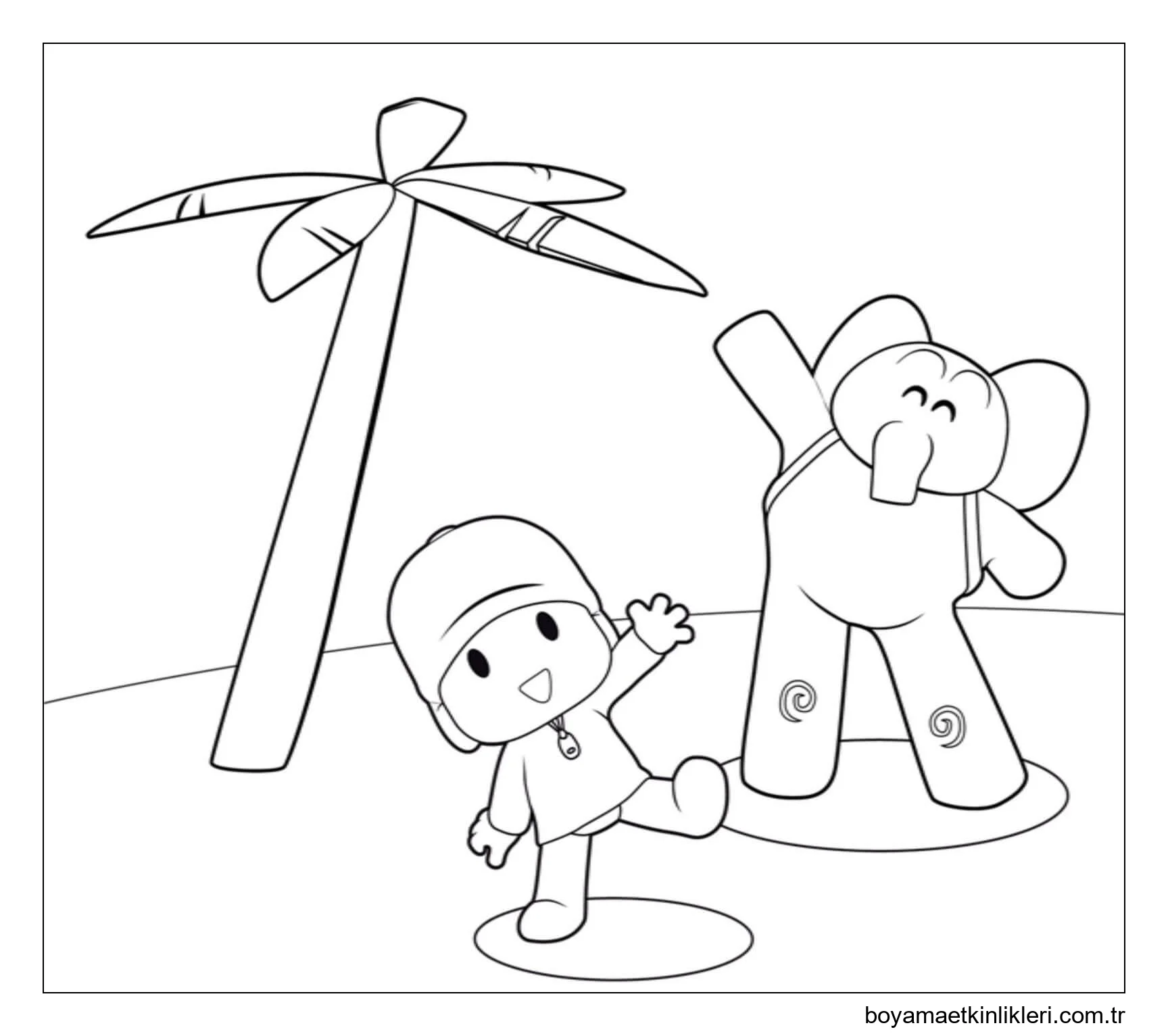 Pocoyo ve Elly Mutlu