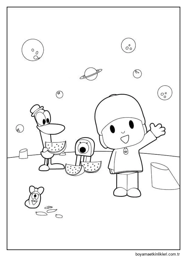 Pocoyo ve Gezegendeki Arkadaşları
