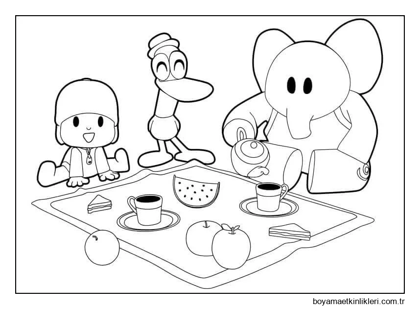 Pocoyo ve Piknik Arkadaşları