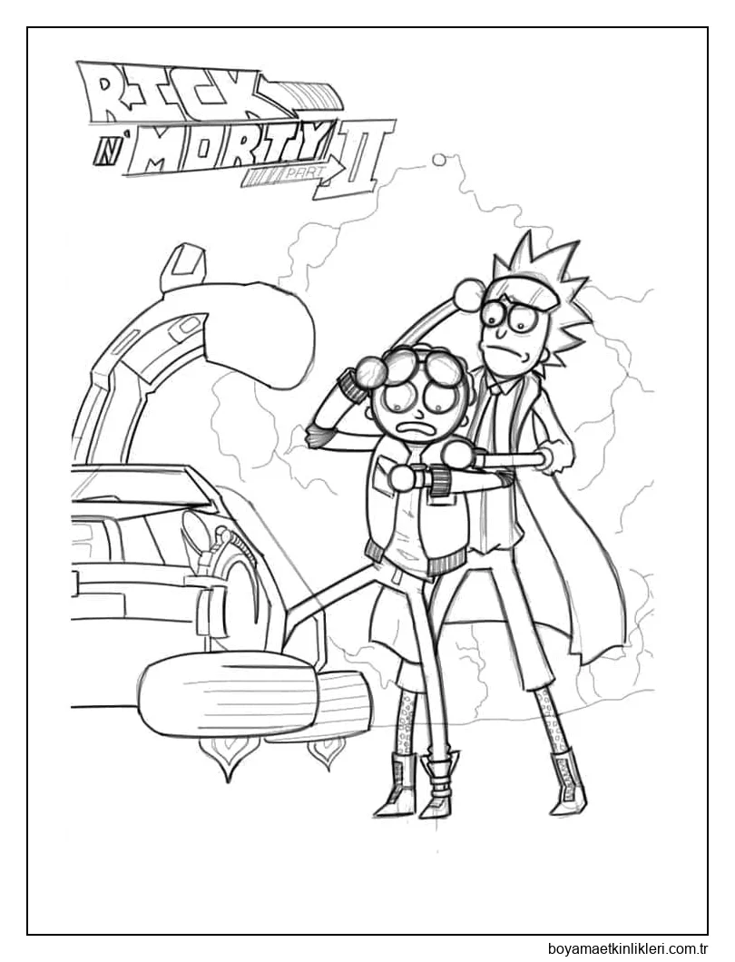 Rick ve Morty Sayfası Ücretsiz