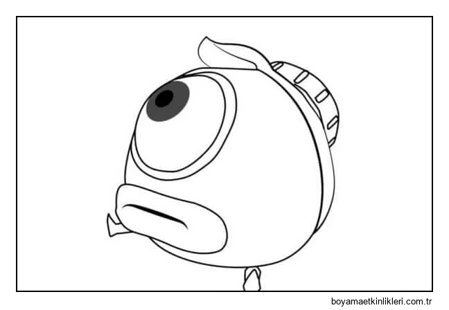 Şaşkın Gözlü İnsansı Mürekkeple Resim Yapabiliyor