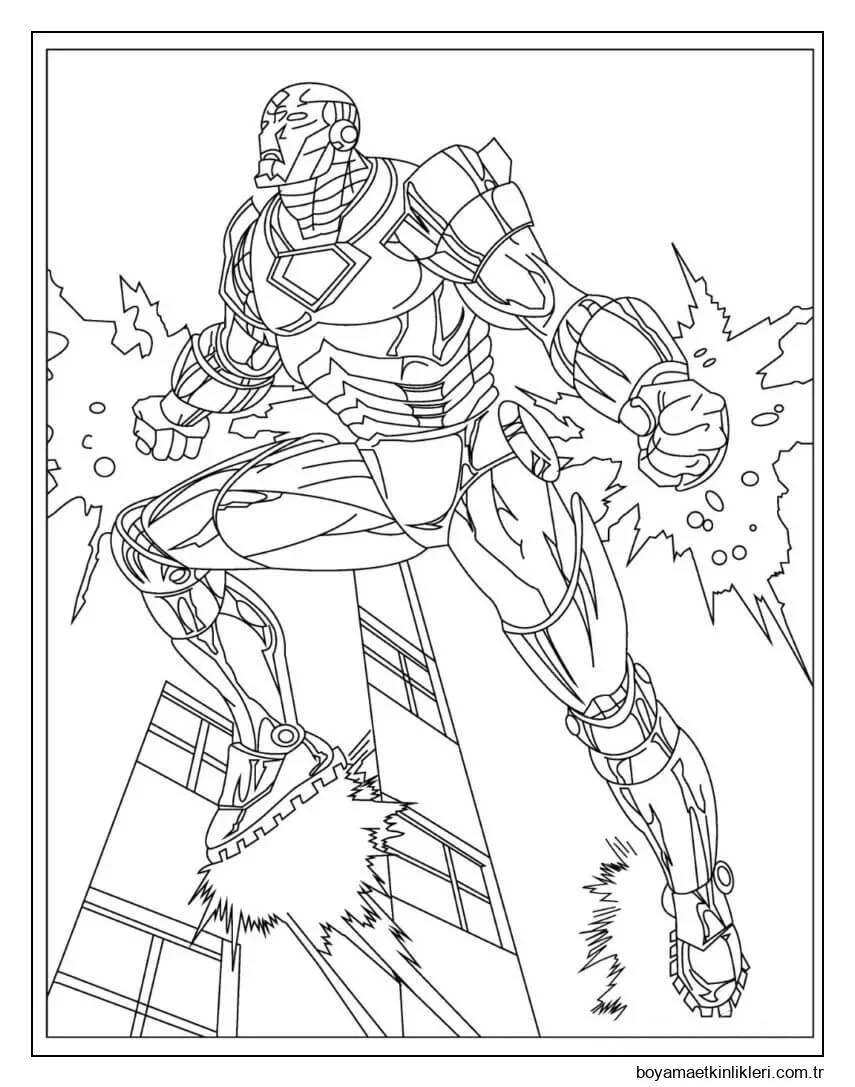 Şehirde Uçan Demir Adam