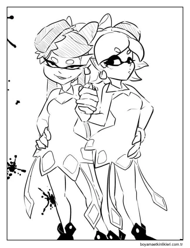 Setrenki Renkli Maskeli Balo İçin Bir Araya Geldi