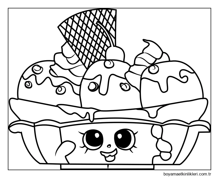 Shopkins'te Muz Spilitty