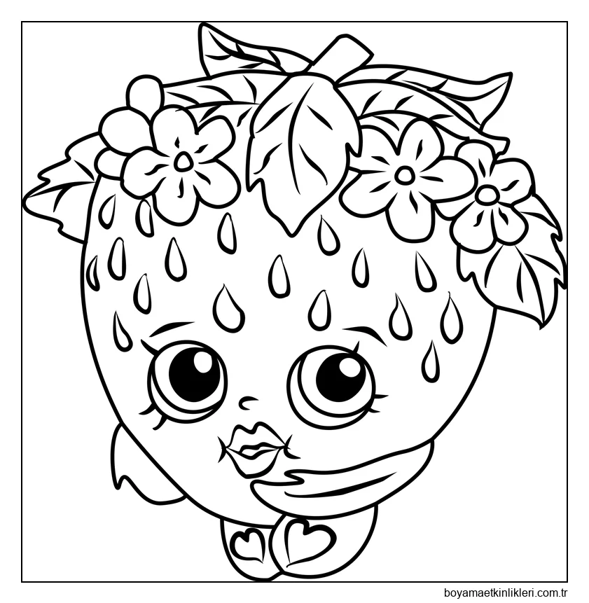 Shopkins'ten Çilek Öpücüğü