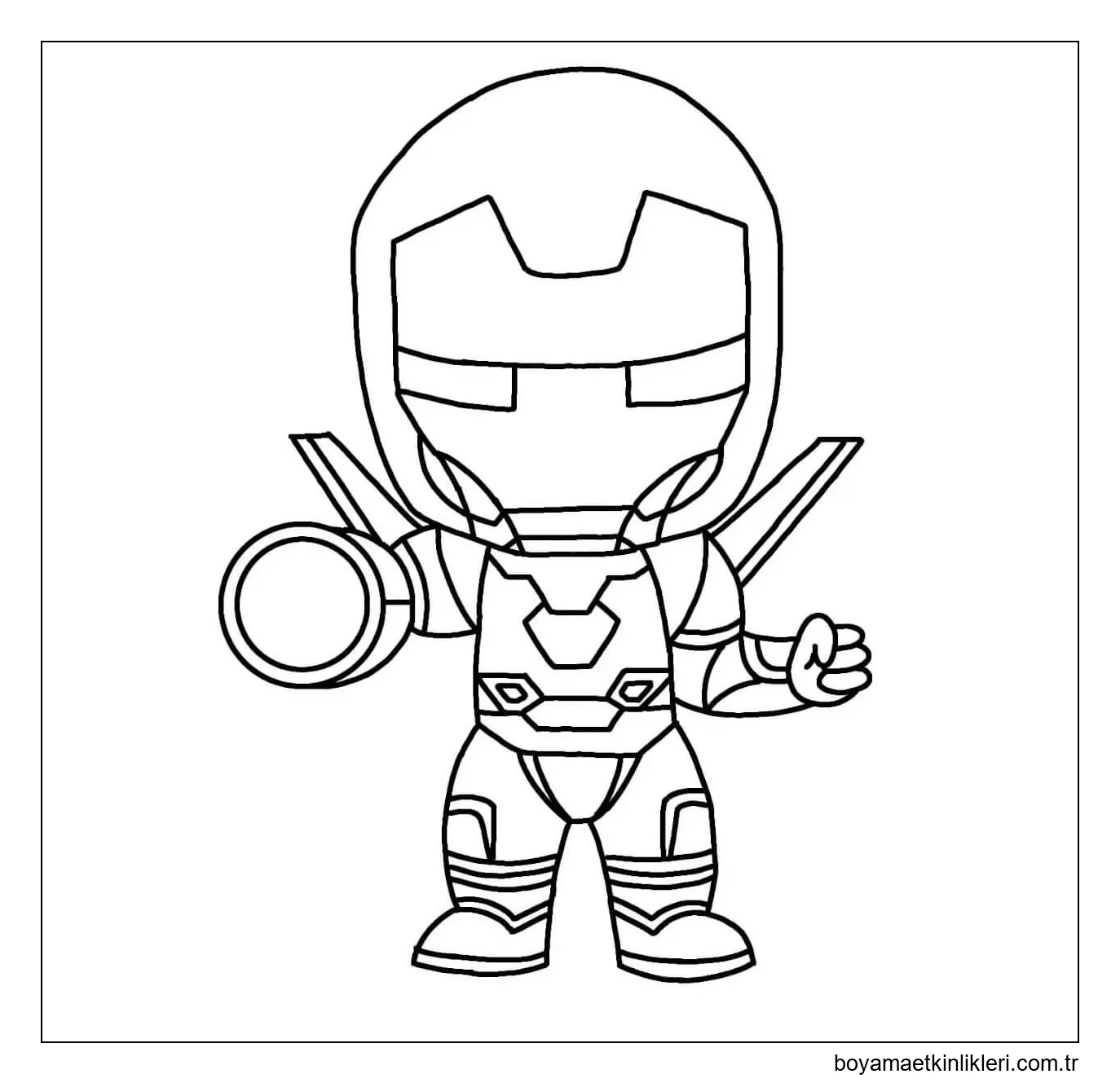 Silahlı Chibi Ironman