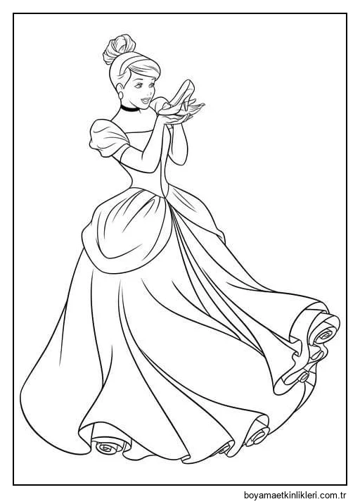 Sindirella ayakkabı Ile