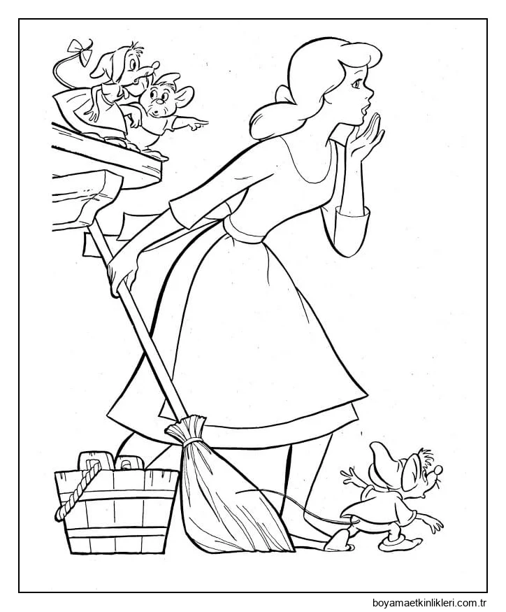 Sindirella Süpürge Tutmak