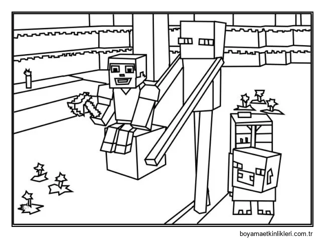 Slender ana karakteri bir küp üzerinde taşır