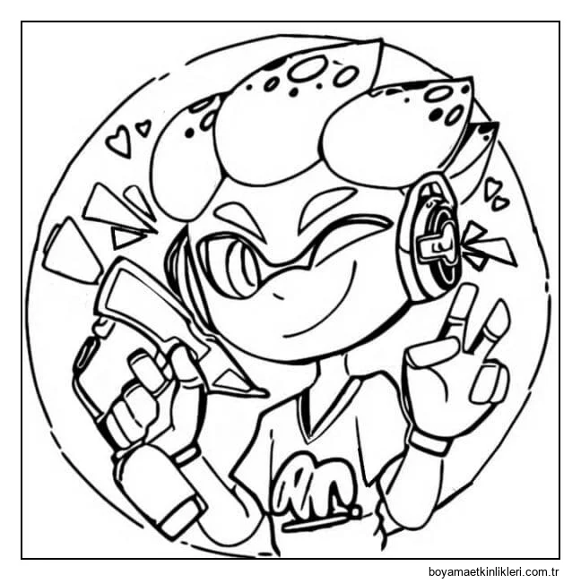 Splatoon'da Karakter Portresi