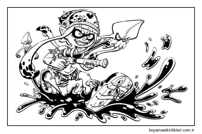 Splatoon'da Renkli Bir Dünya