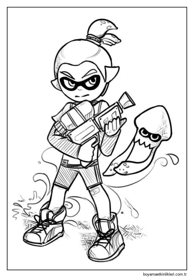 Splatoon Daki Harika Karakter Splatoon Daki Harika Karakter