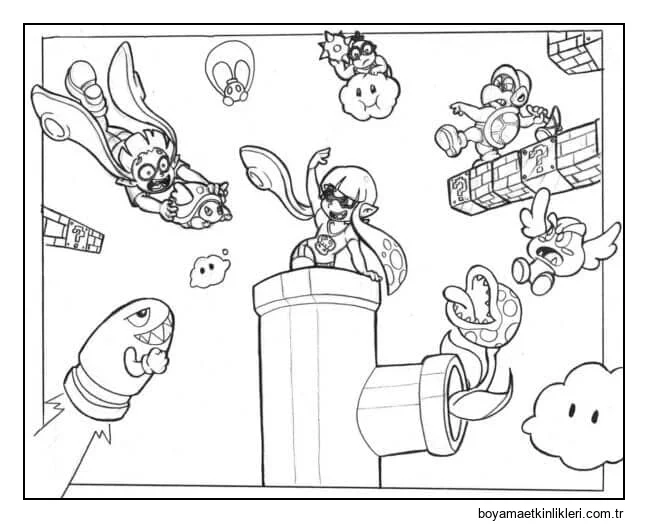 Splatoon Karakterleri Çok Dışa Dönük ve Dost canlısı