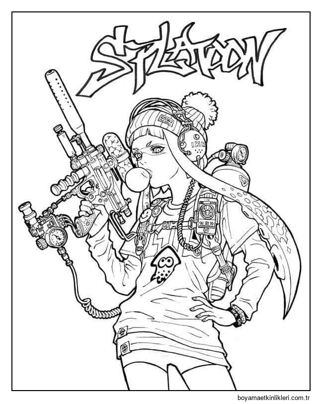 Splatoon Paintball Severler İçin Bir Oyundur