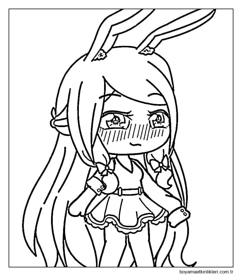 Tavşan kız Gacha Life